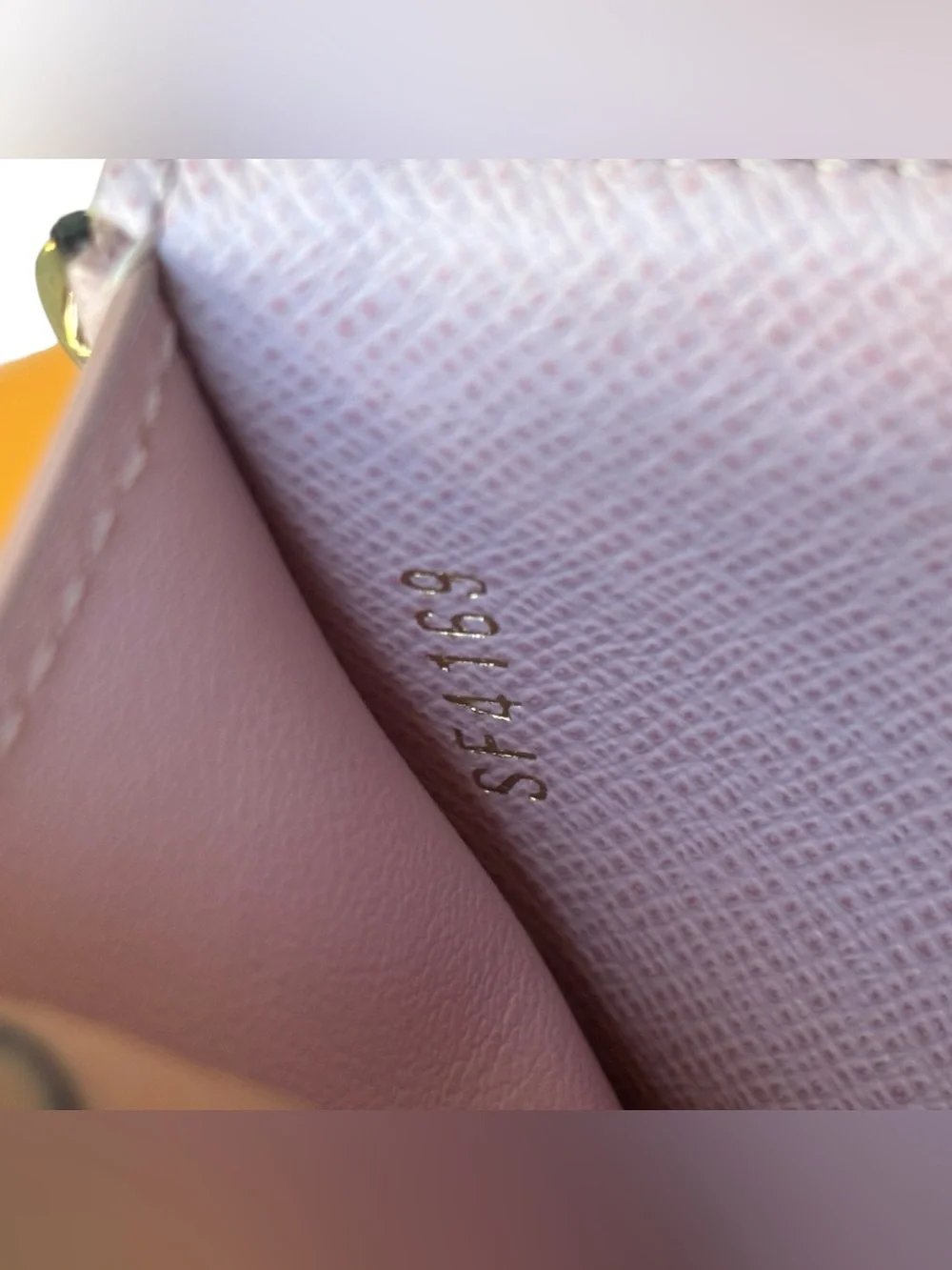Louis Vuitton Victorine Monogram Rose Ballerine Wallet & Box